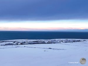 St Agnes Beacon in the snow